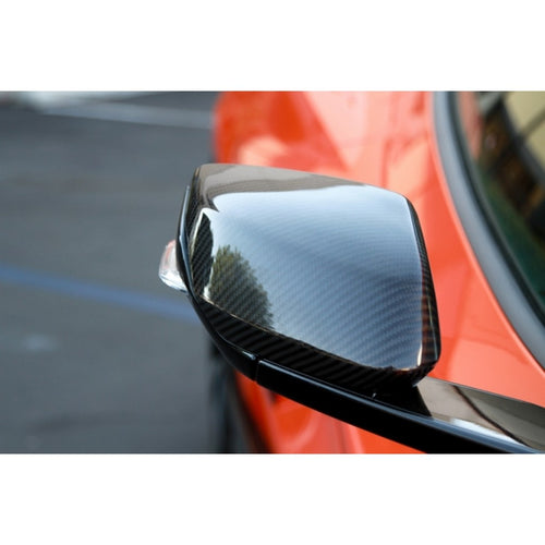 APR Performance Carbon Fiber Mirror Covers - Chevrolet Corvette C8 (2020+)