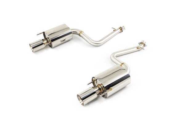 ISR Performance MBSE Dual Axle Back Exhaust - Lexus IS 250/300/350 RWD (2013-2020)