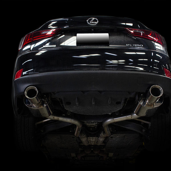 ISR Performance MBSE Dual Axle Back Exhaust - Lexus IS 250/300/350 RWD (2013-2020)