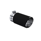 MBRP 5-Inch Dual Wall Angle Cut Tip - Carbon Fiber Tip