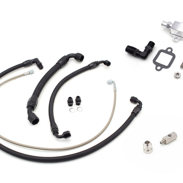 ISR Performance Turbo Line Kit - Bottom Mount - Nissan 240SX KA24DE RWD
