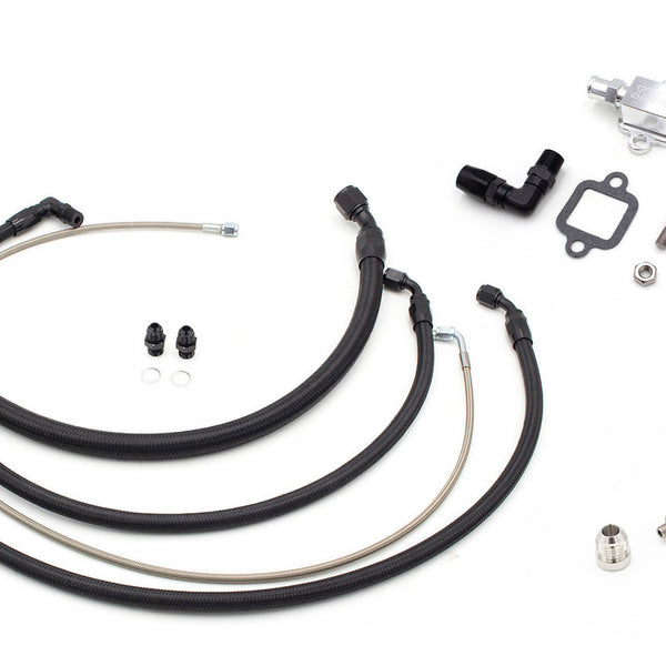 ISR Performance Turbo Line Kit - Top mount - Nissan 240SX KA24DE RWD
