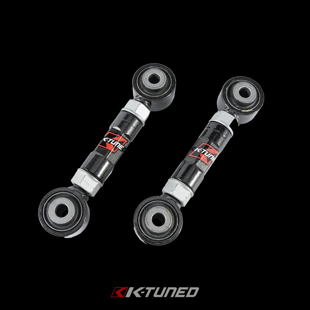 K-Tuned Adjustable Rear Toe Control Arms - Hardened Rubber - Honda Civic & CR-X (1988-2000)