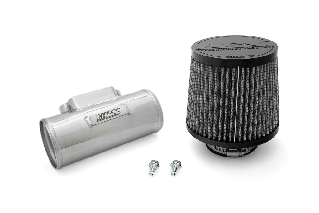 HPS 3 inch MAF Housing Air Intake Tube with HPS Air Filter HPS-4276
