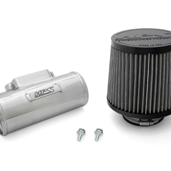HPS 3 inch MAF Housing Air Intake Tube with HPS Air Filter HPS-4276