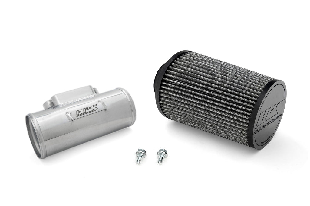 HPS 3 inch MAF Housing Air Intake Tube with HPS Air Filter HPS-4297