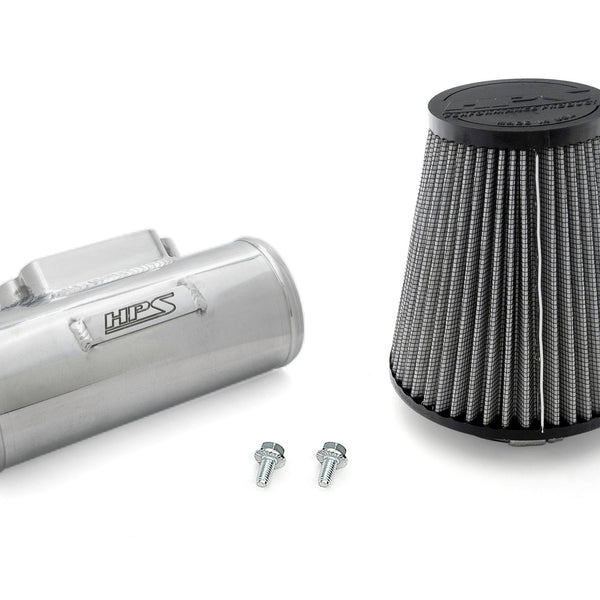 HPS 3 inch MAF Housing Air Intake Tube with HPS Air Filter HPS-4326