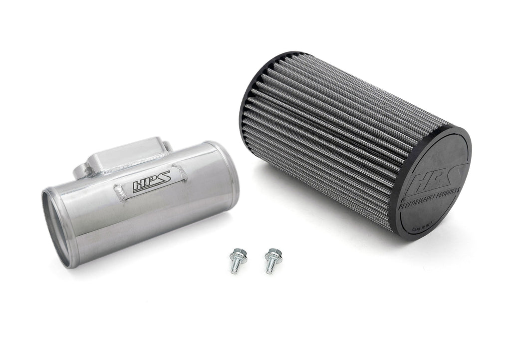 HPS 3 inch MAF Housing Air Intake Tube with HPS Air Filter HPS-4337