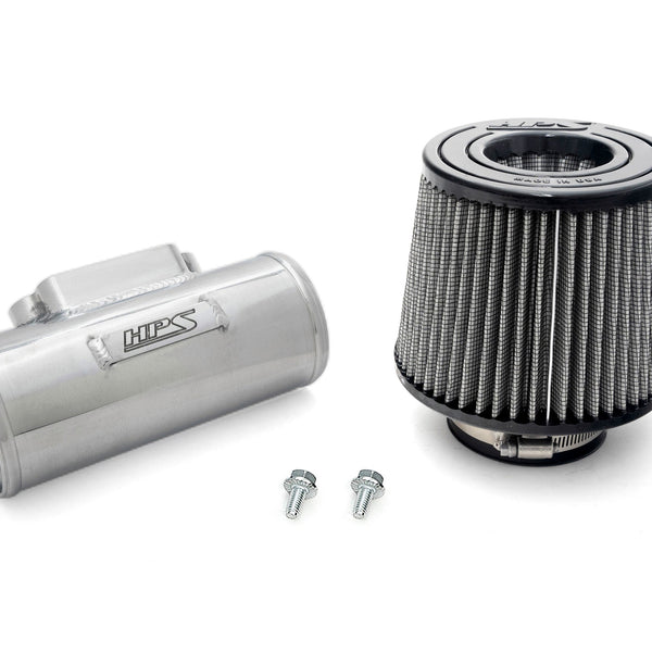 HPS 3 inch MAF Housing Air Intake Tube with HPS Air Filter HPS-4341