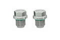 HPS Performance Stainless Steel Magnetic Oil Drain Plug Bolt 2pcs kit for Front Differential Fill and Drain plugs MDPK-101