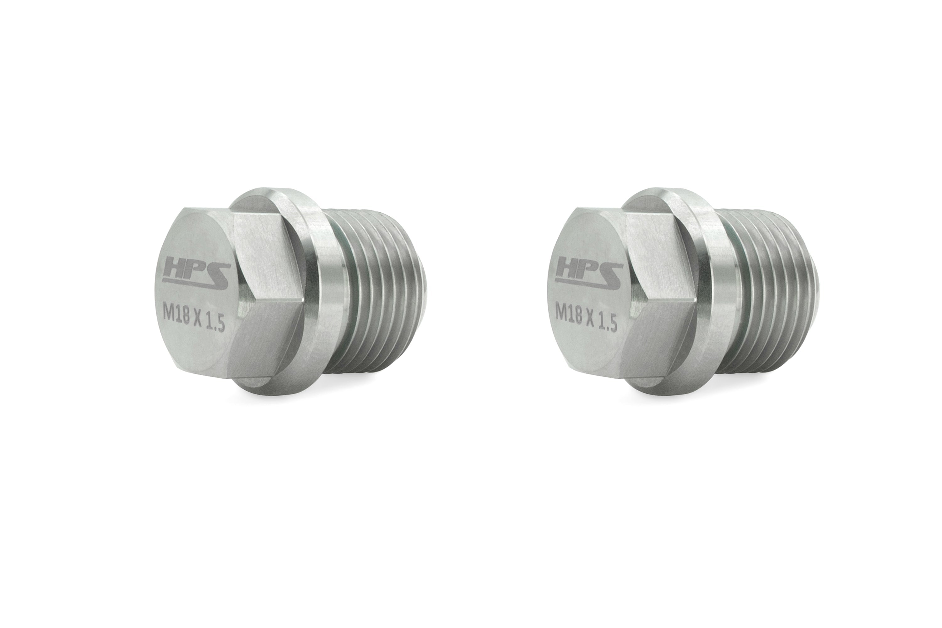 HPS Performance Stainless Steel Magnetic Oil Drain Plug Bolt 2pcs kit for Transmission Fill and Drain Plugs, MDPK-102