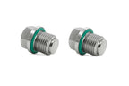 HPS Performance Stainless Steel Magnetic Oil Drain Plug Bolt 2pcs kit for Transmission Fill and Drain Plugs, MDPK-102
