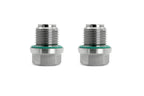 HPS Performance Stainless Steel Magnetic Oil Drain Plug Bolt 2pcs kit for Transmission Fill and Drain Plugs, MDPK-102