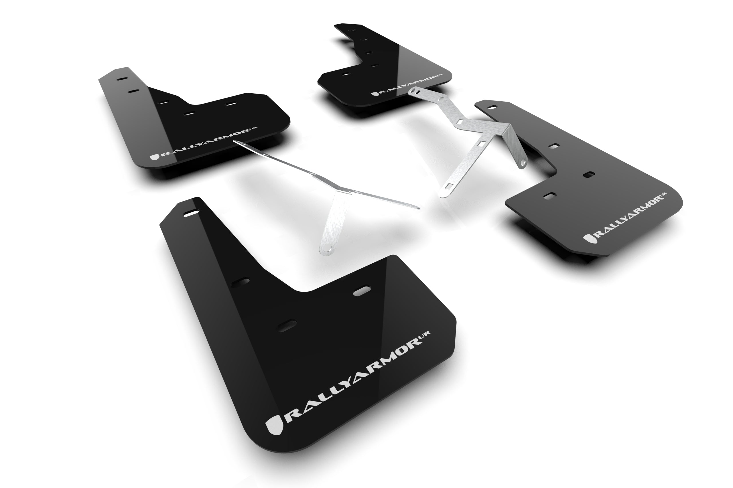 Rally Armor Black w/ White Logo Mud Flaps Set - Acura Integra A-Spec (2023+)