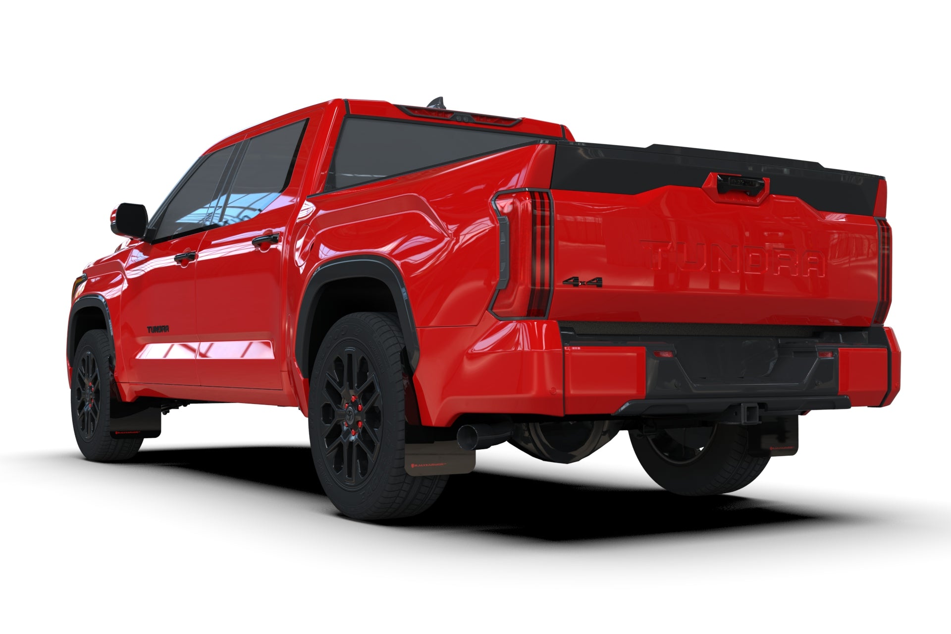 Rally Armor Black w/ Red UR Mud Flaps - Toyota Tundra (2022+)