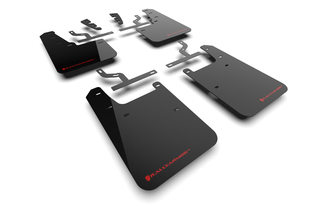 Rally Armor Black w/ Red UR Mud Flaps - Toyota Tundra (2022+)