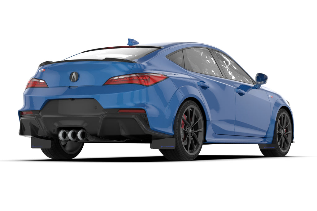 Rally Armor Black w/ Blue Logo Mud Flaps Set - Acura Integra Type S (2023+)