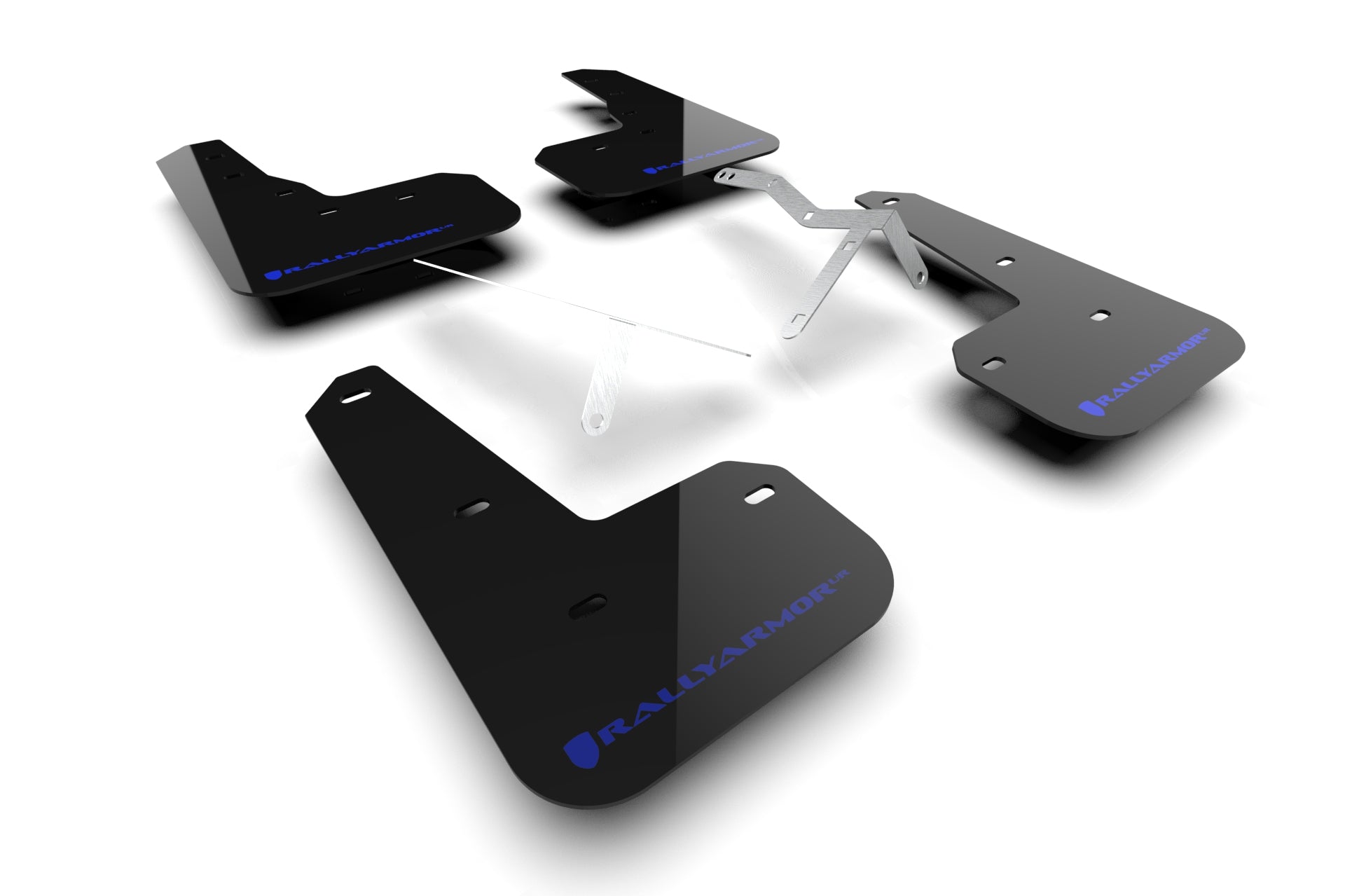 Rally Armor Black w/ Blue Logo Mud Flaps Set - Acura Integra Type S (2023+)