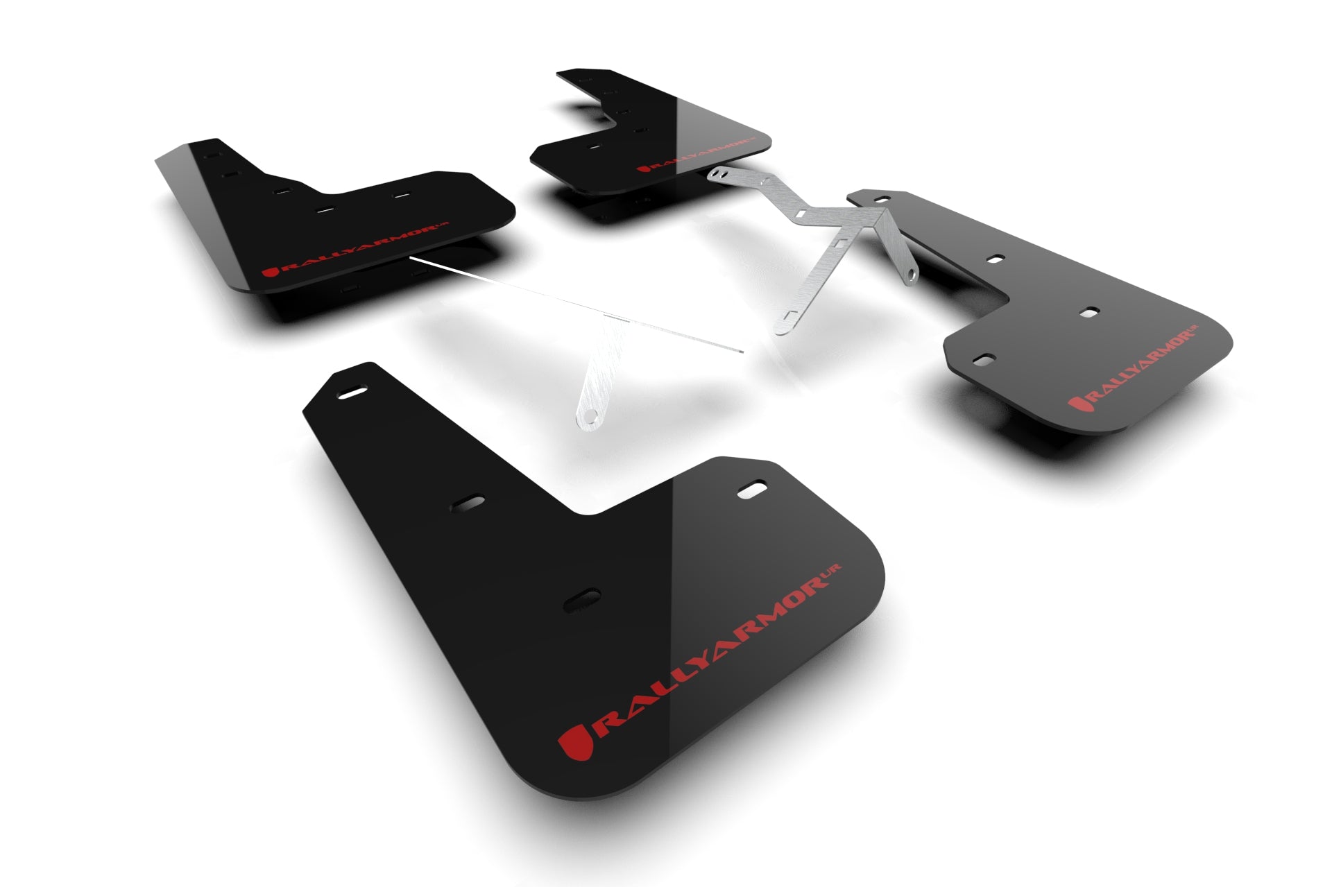 Rally Armor Black w/ White Logo Mud Flaps Set - Acura Integra Type S (2023+)