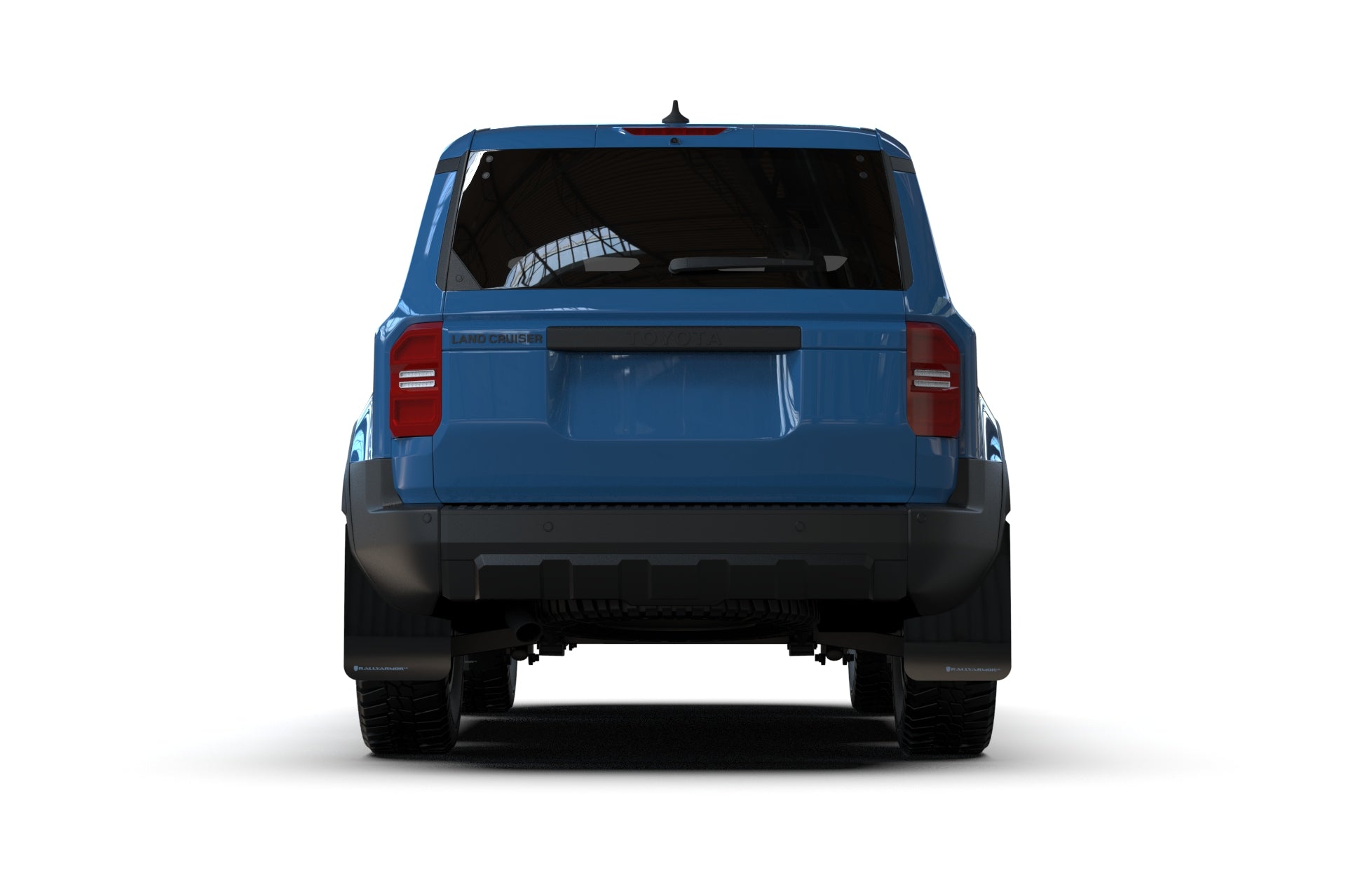 Rally Armor Black w/ Blue UR Mud Flaps - Toyota Land Cruiser (2022+)