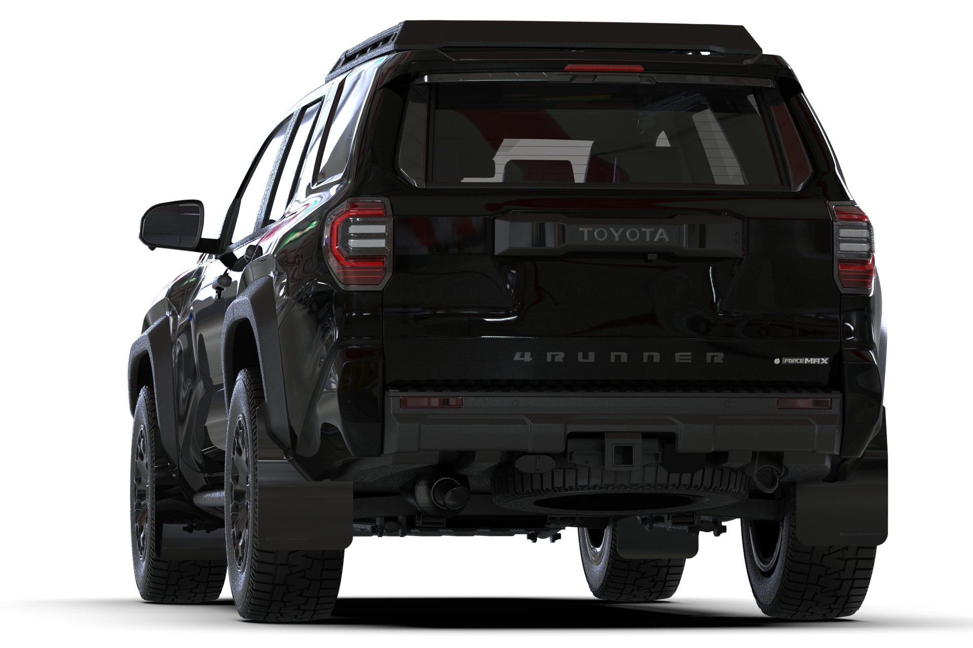 Rally Armor Black w/ Red UR Mud Flaps - Toyota 4Runner (2025+)
