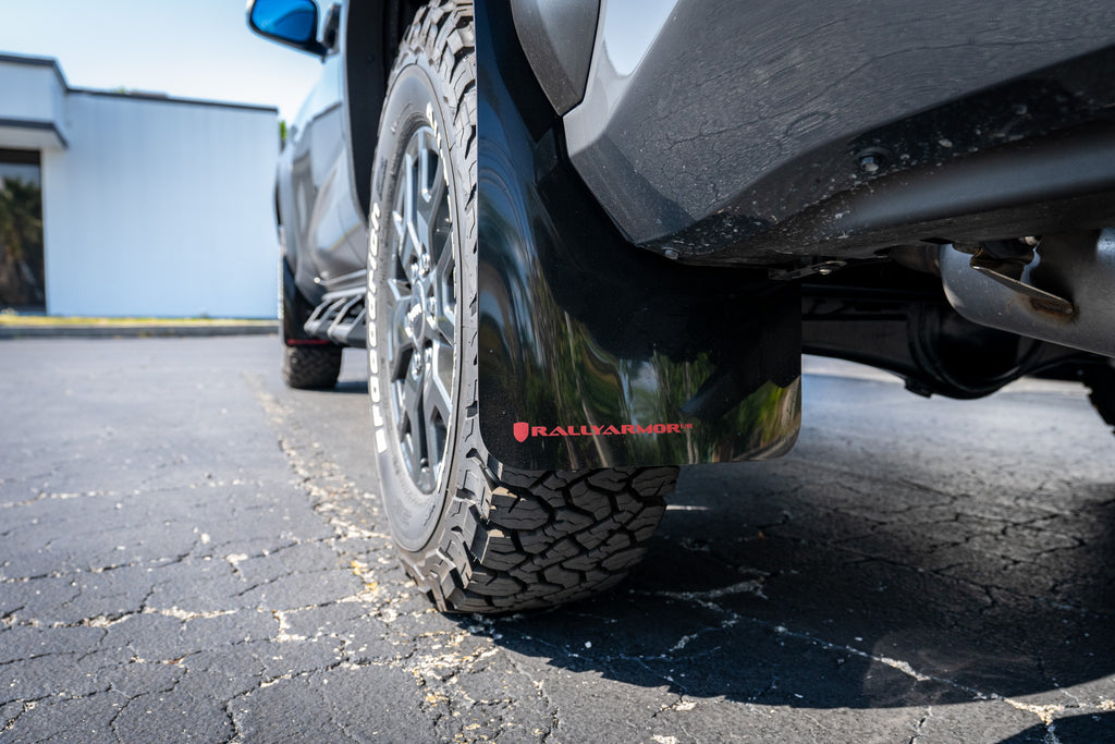 Rally Armor Black w/ Red UR Mud Flaps - Toyota 4Runner (2025+)