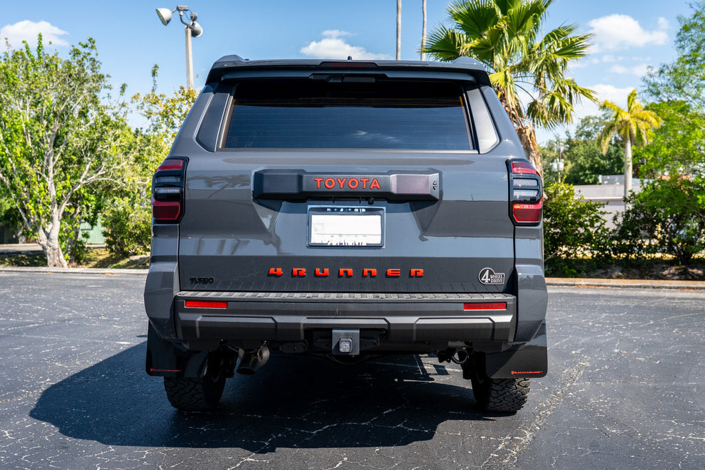 Rally Armor Black w/ Red UR Mud Flaps - Toyota 4Runner (2025+)