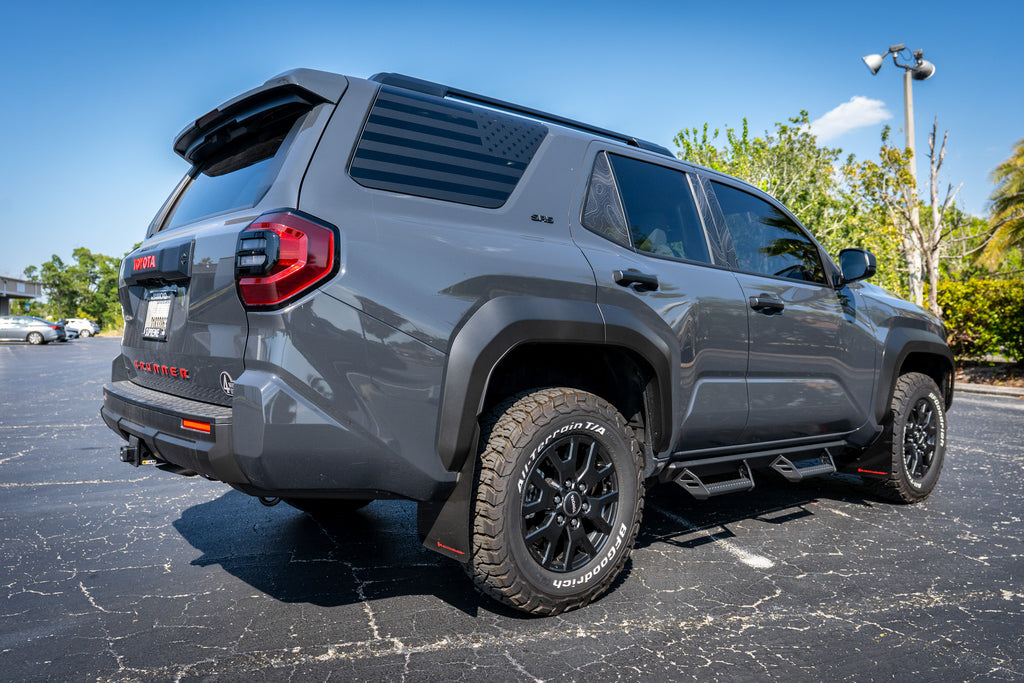 Rally Armor Black w/ Red UR Mud Flaps - Toyota 4Runner (2025+)