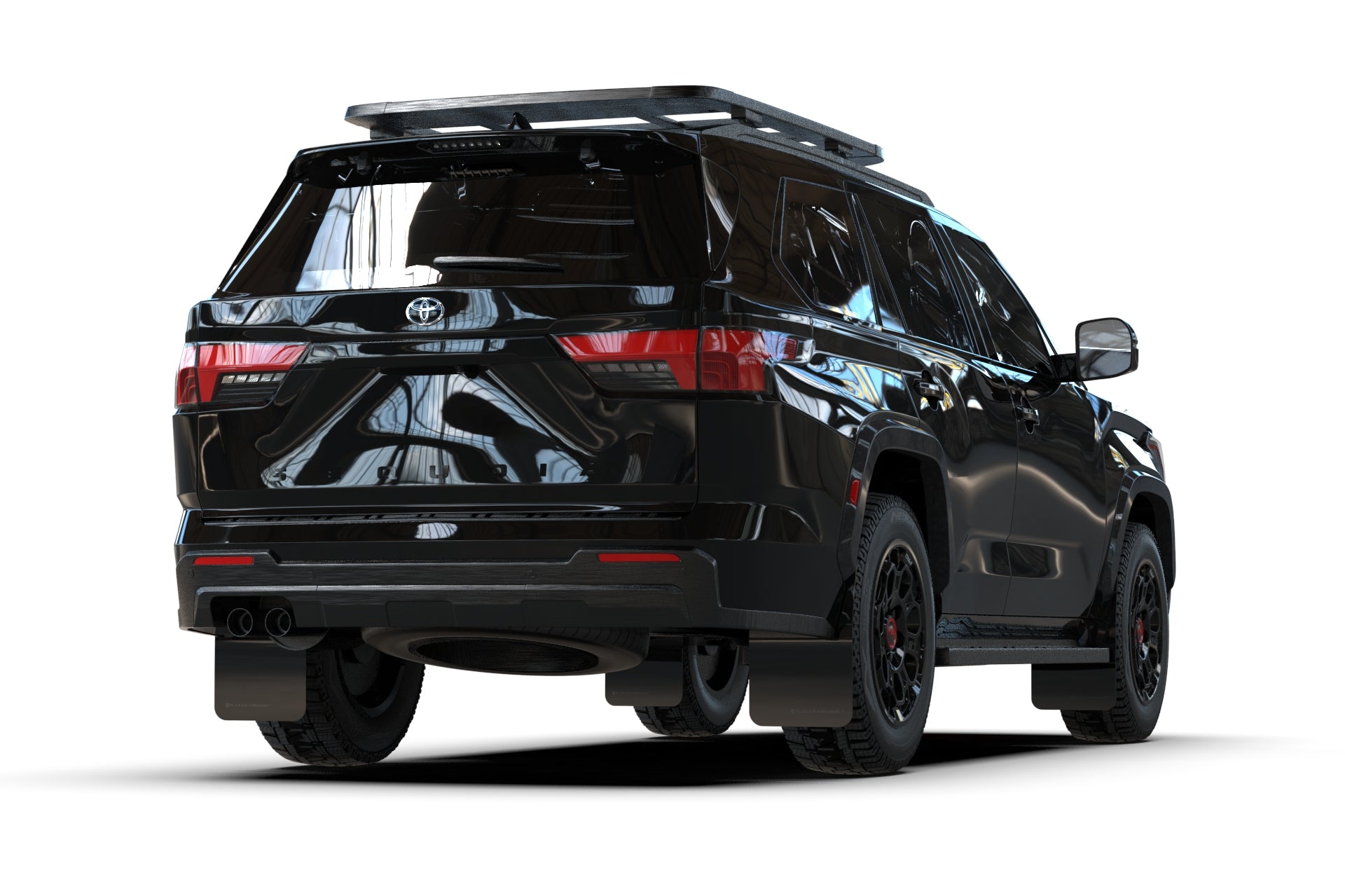 Rally Armor Black w/ Metallic Black UR Mud Flaps - Toyota Sequoia (2023+)