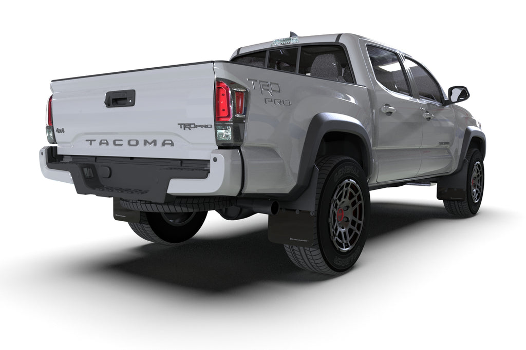 Rally Armor Black w/ Grey Mud Flaps - Toyota Tacoma (2016-2023)