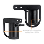 Mishimoto PCV Side Baffled Oil Catch Can - Black - Honda Civic 1.5T & Si (2022+)