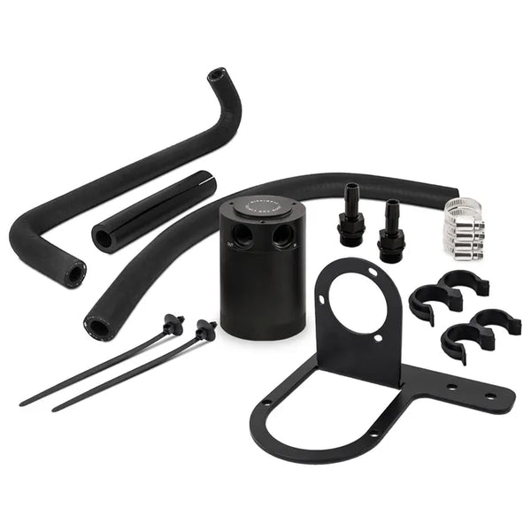 Mishimoto PCV Side Baffled Oil Catch Can - Black - Honda Civic 1.5T & Si (2022+)