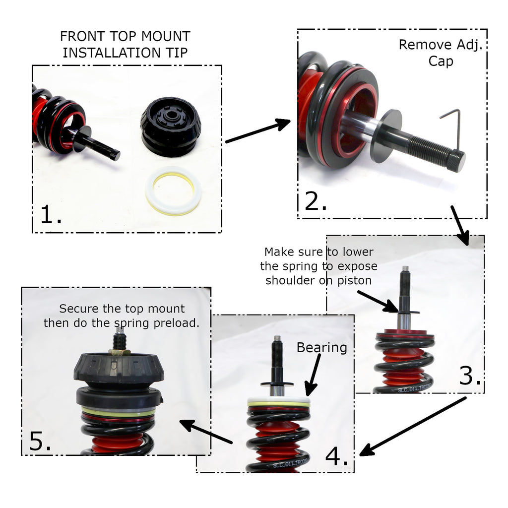GSP Godspeed Project MAXX Coilovers - Chevrolet Caprice PPV RWD (EK19) 2011-13