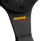 MOMO CORSE 2.0  Steering Wheel - 350MM -Black Leather / Red Stitching