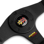 MOMO CORSE 2.0  Steering Wheel - 350MM -Black Leather / Red Stitching