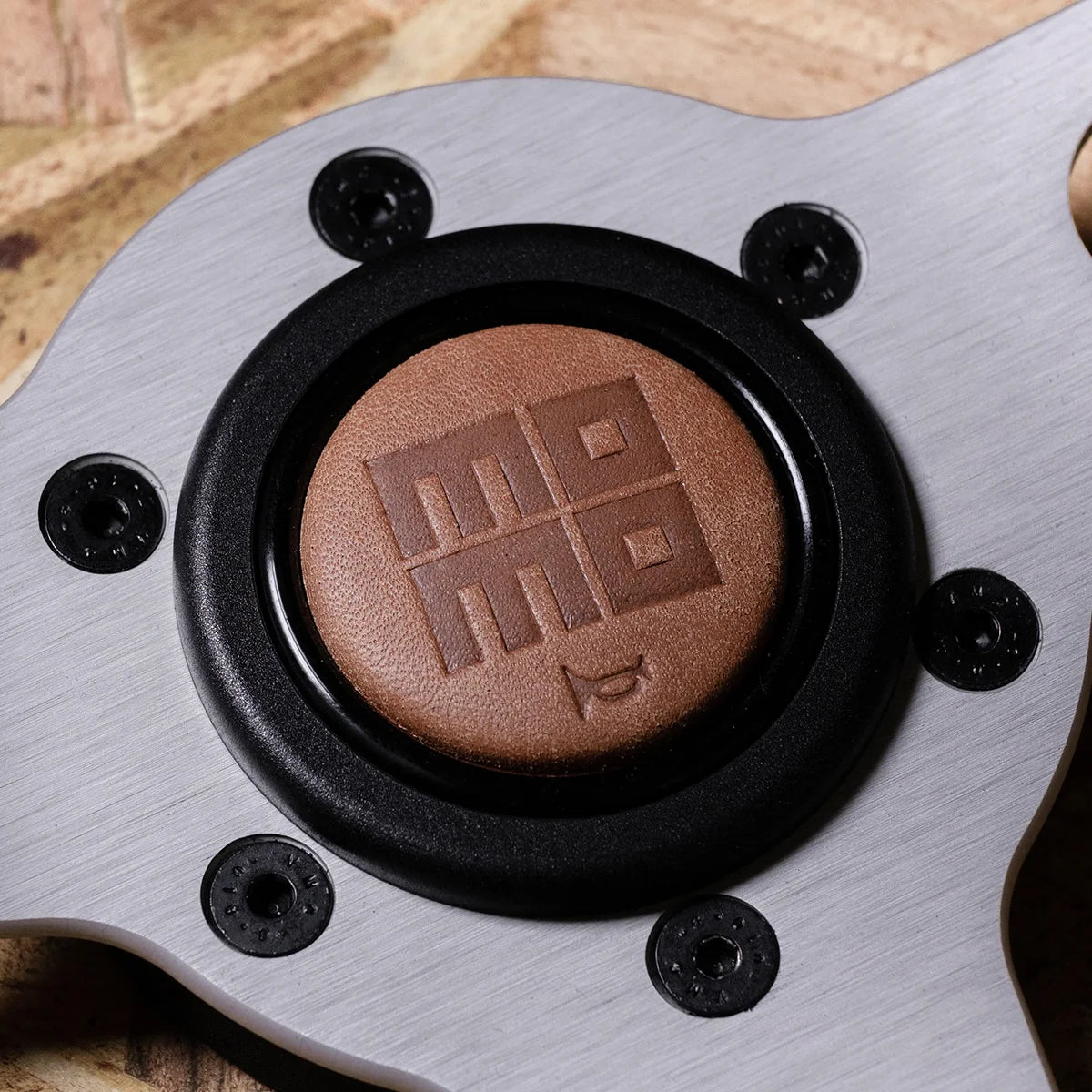 MOMO Prototipo Heritage Steering Wheel - 350MM - Brown Distressed Leather
