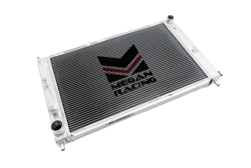 Megan Racing MR-RT-FM96 aluminum radiator for 1997–2004 Ford Mustang manual transmission, view 2