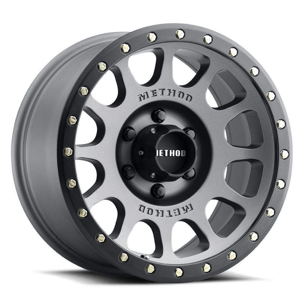 Method 305 | Titanium - Matte Black Lip | Wheel view 1