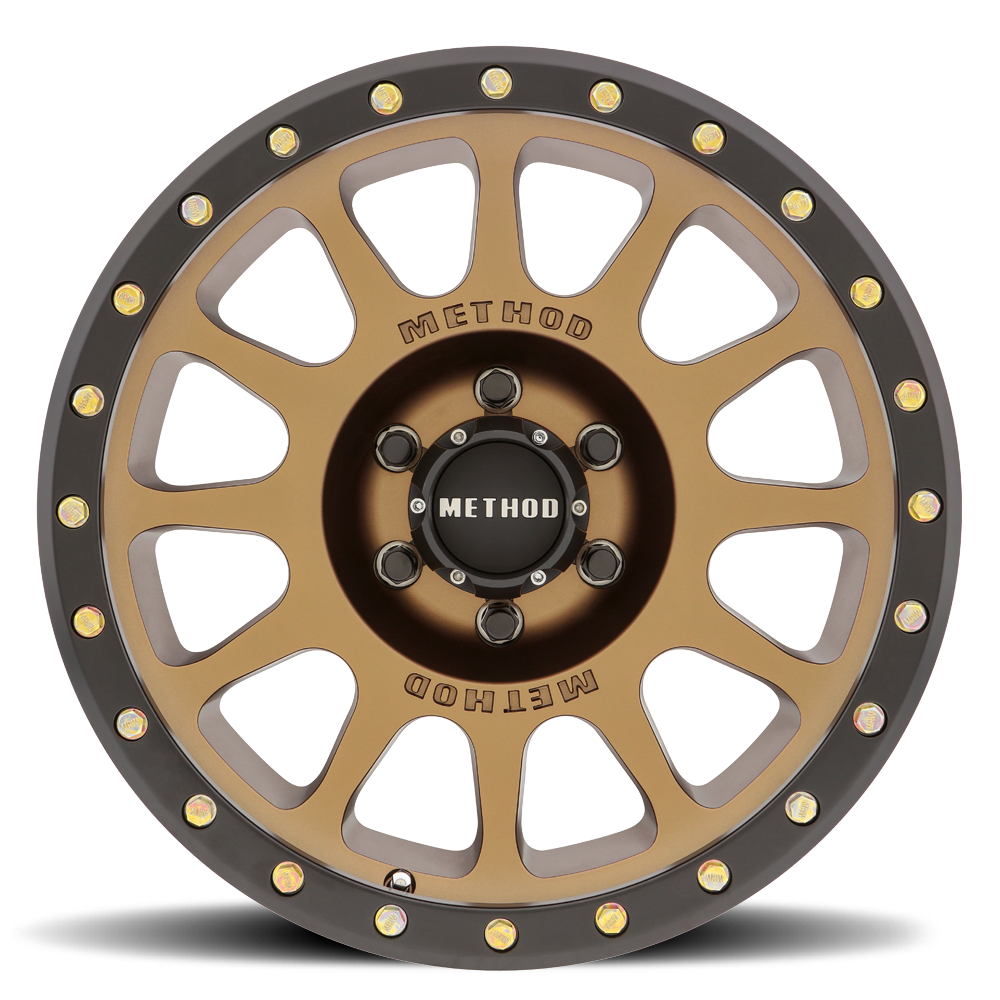 Method 305 | Method Bronze - Matte Black Lip | Wheel view 2