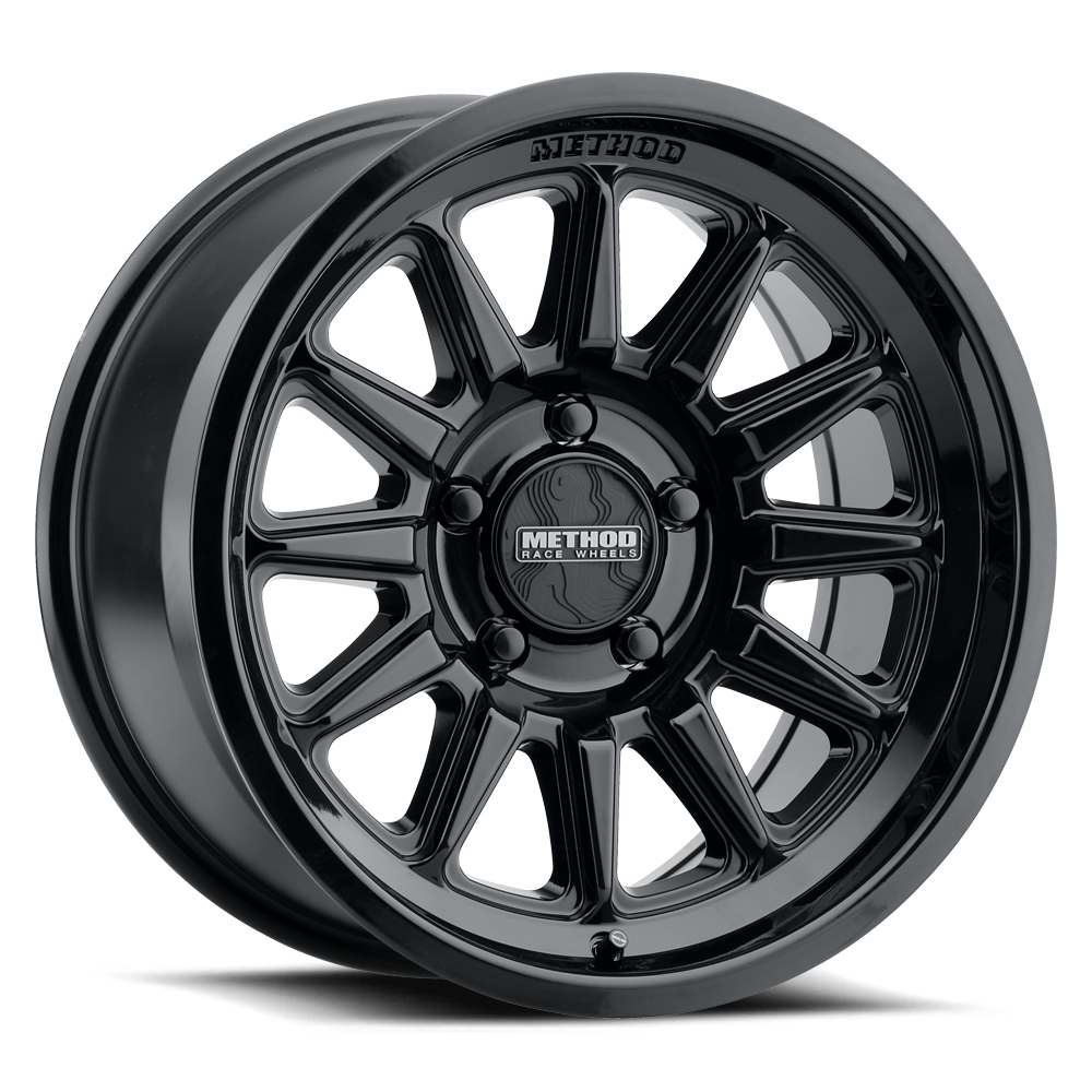 Method 323 | Gloss Black | Wheel view 5
