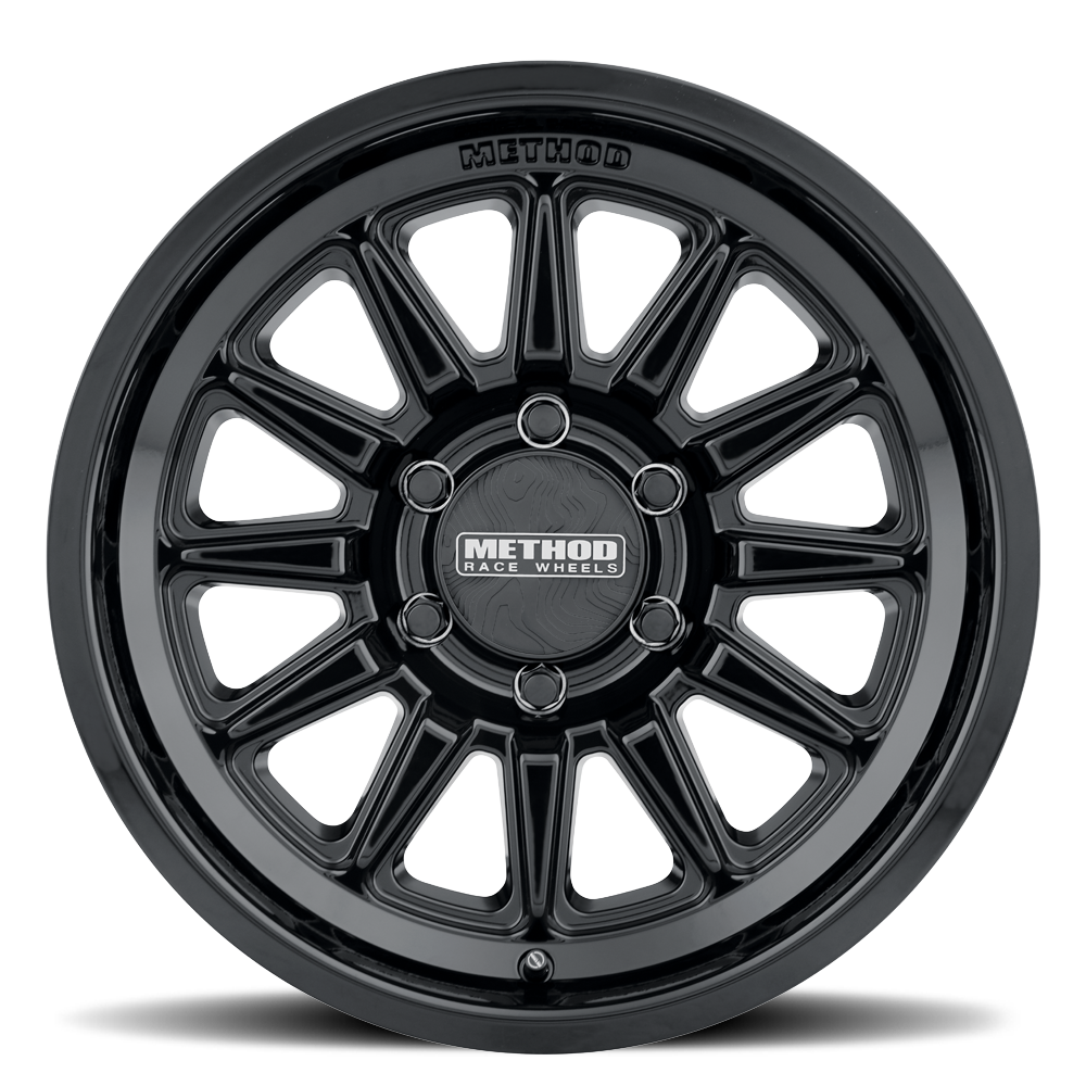 Method 323 | Gloss Black | Wheel view 2