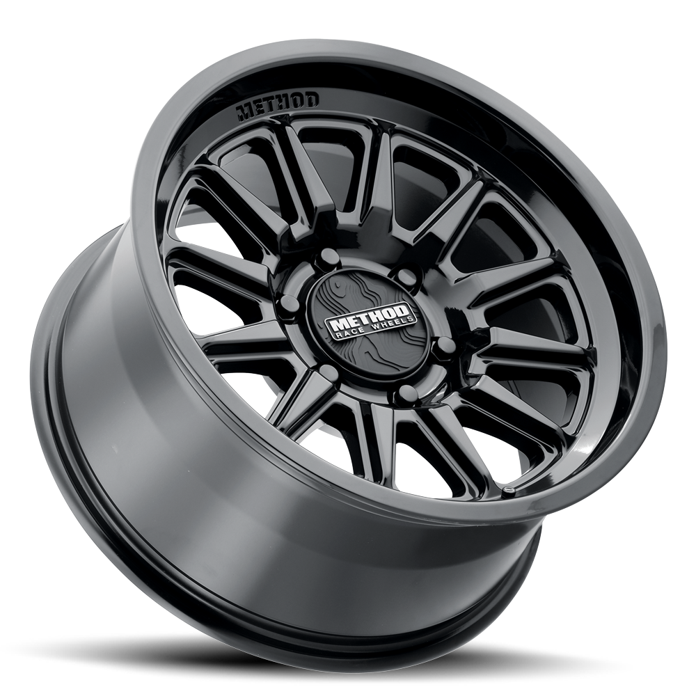 Method 323 | Gloss Black | Wheel view 3