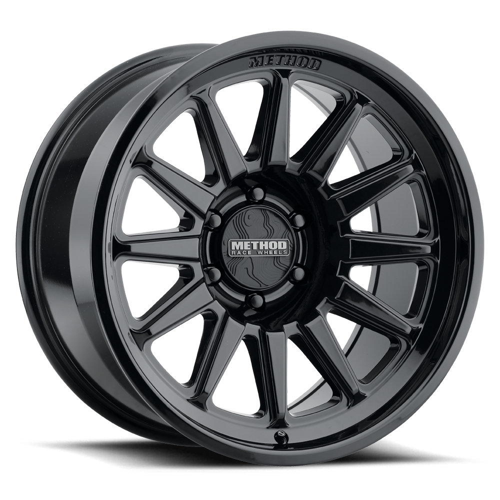 Method 323 | Gloss Black | Wheel view 4