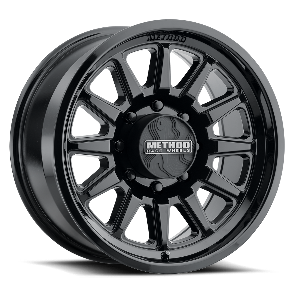 Method 323 | Gloss Black | Wheel view 6