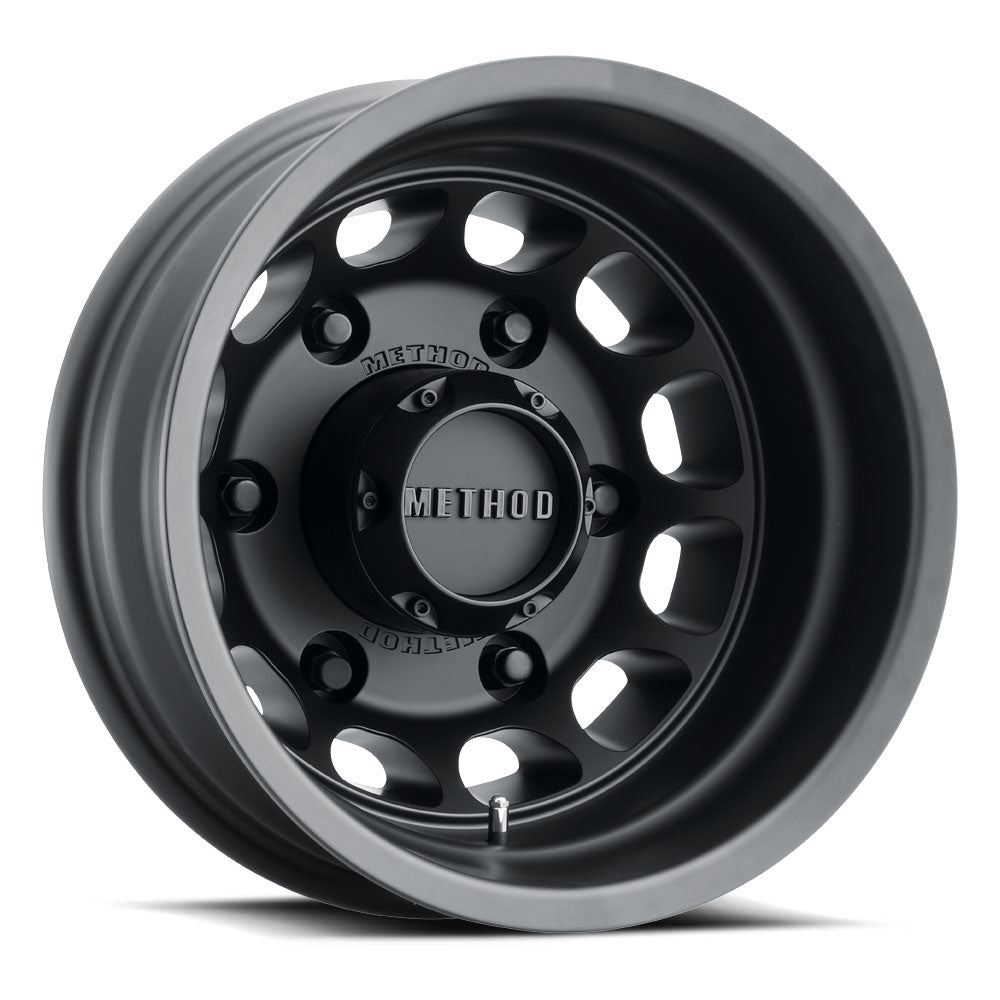 Method 901 Van Dually REAR | Matte Black | Wheel view 1