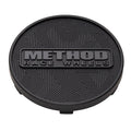 Method Digicam Snap-In Center Caps | Black | Center cap view 1