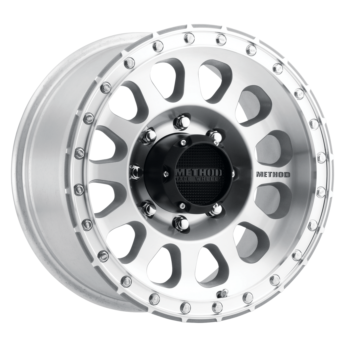 Method 315 | Machined - Clear Coat | Wheel view 3