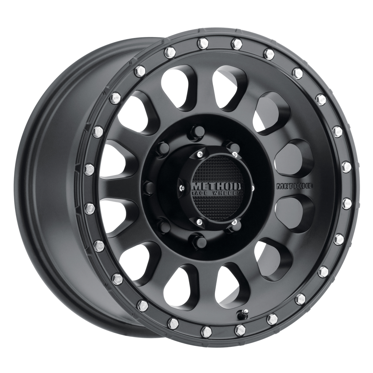 Method 315 | Matte Black | Wheel view 4