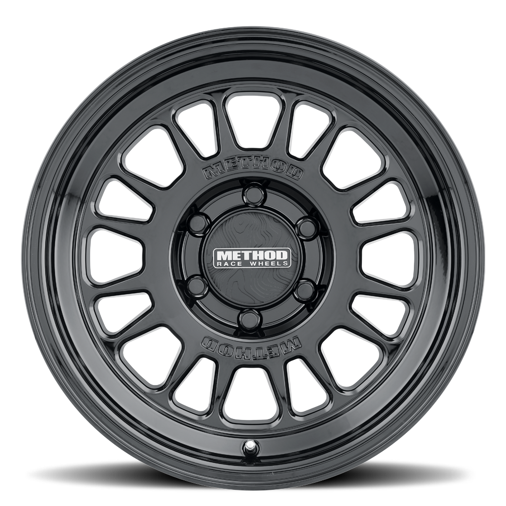 Method 318 | Gloss Black | Wheel view 2