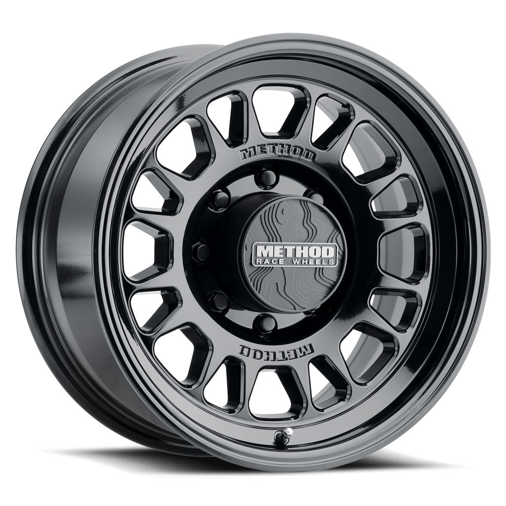 Method 318 | Gloss Black | Wheel view 4